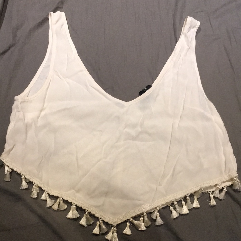 Tassel Crop Top